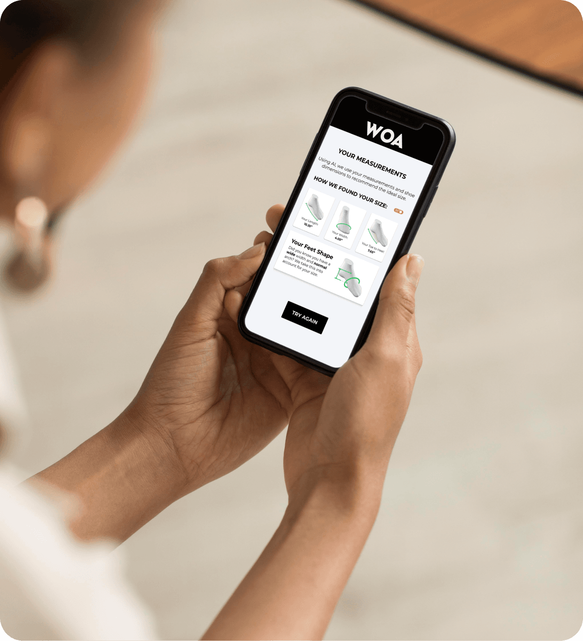 Stacked insoles showing custom fit technology